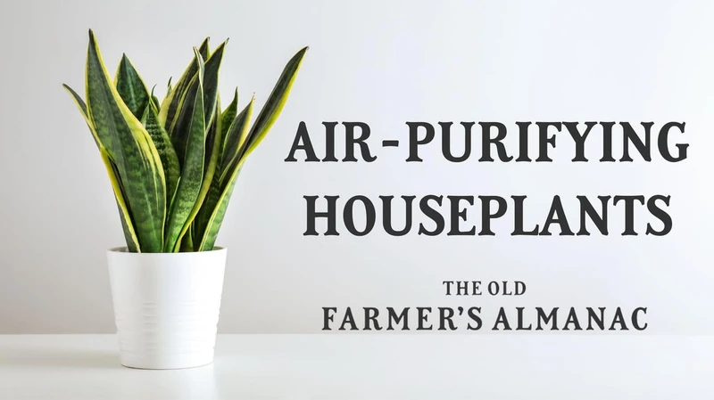 The 10 Best Houseplants for Purifying Indoor Air | Almanac.com