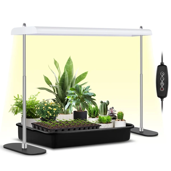 Amazon.com : FOXGARDEN Grow Light Stand, Advanced LED Plant Growth Lighting with 4/8/12H Timer, 6 Dimming Options, and Adjus
