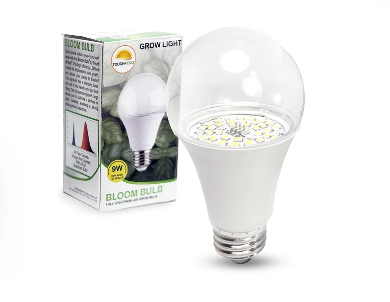 Touch of ECO Full Spectrum Led Grow Light Bulb For Indoor Plants, Gardens  And Grow Tents - Fruits & Vegetables & Reviews | W