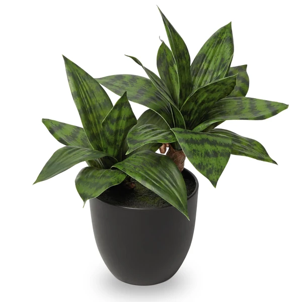 Amazon.com: DILATATA Fake Snake Plant 11 Inch Small Potted Good Luck Plant  Artificial Snake Plants Faux Mother in Law Tongue