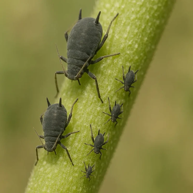 Tiny Black Bugs on Plants: ID & Fix Guide (Source: thebugmanfraservalley.com)